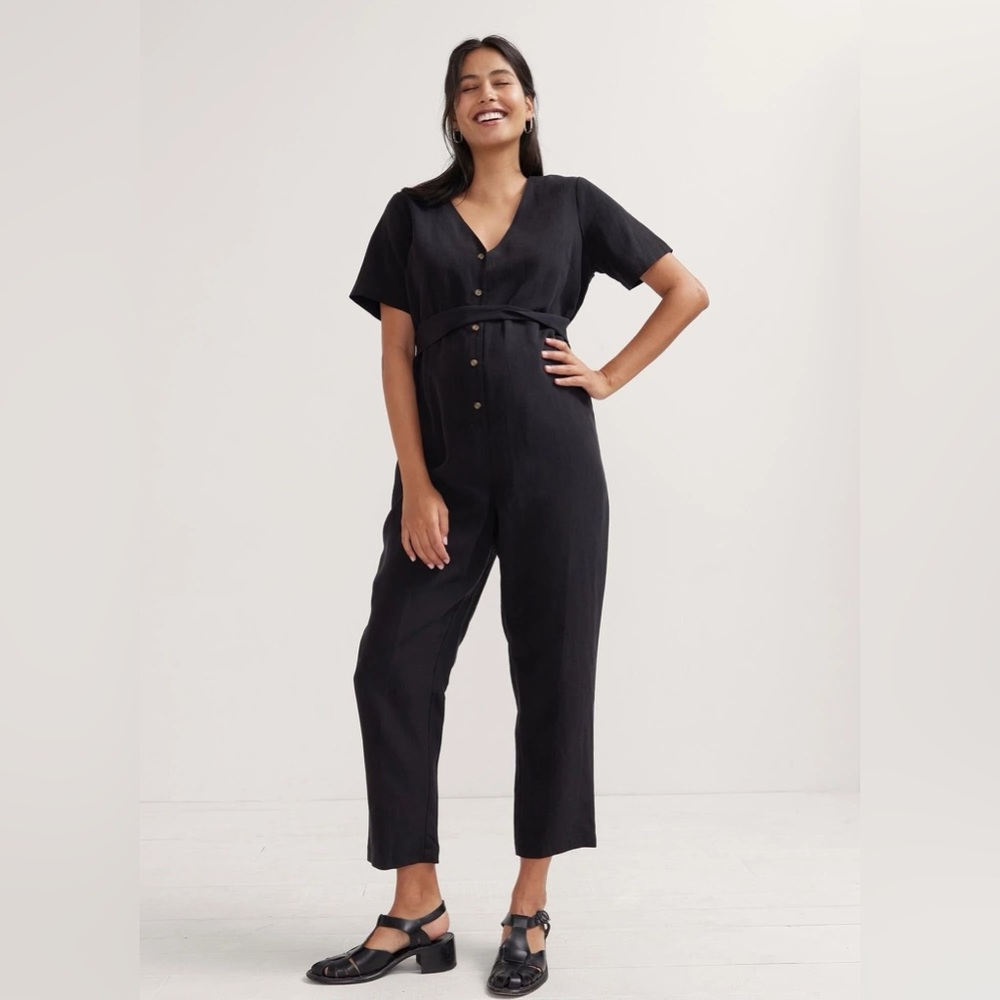 Hatch Collection Noelle Jumpsuit in size 1 NWT Maternity or Nursing